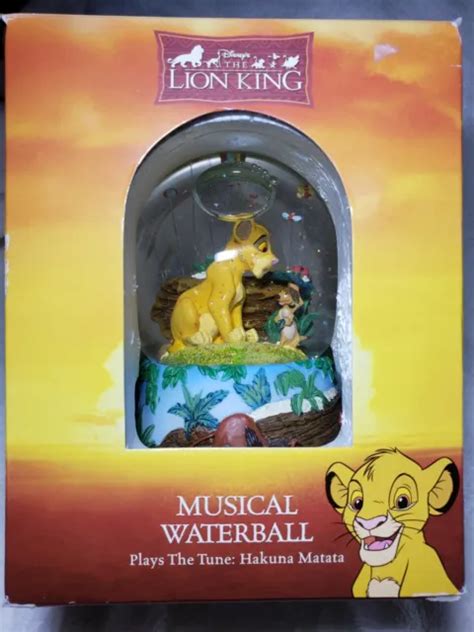 LION KING MUSICAL Snow Globe $50.00 - PicClick