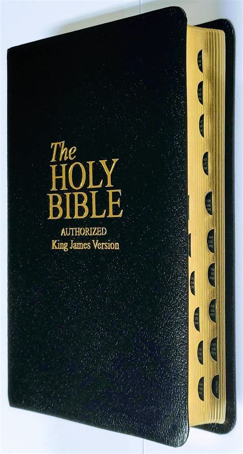 KJV Bible With Mark Finley Study Helps (Leather with Thumb Index ...