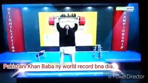 Khan baba makes world record | Pakistani Khan baba - YouTube