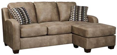 Benchcraft Alturo Queen Sofa Chaise Sleeper with Memory Foam Mattress | Value City Furniture ...