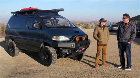 Adorable Mitsubishi Delica Van Becomes Tiny Overlander