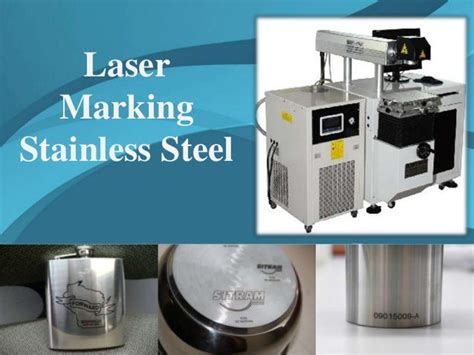 Laser marking stainless steel