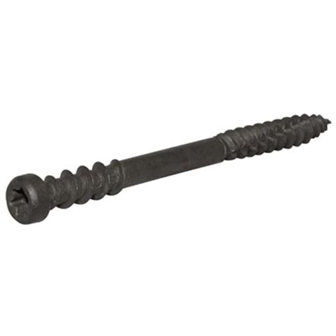 48442 Deck Plus Composite Screws, Self-Drilling, Gray Ceramic, 3-In. x #10, 1-Lb. - Quantity 1 ...