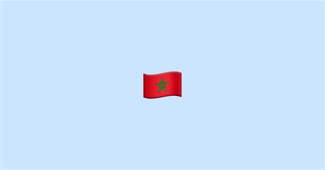 🇲🇦 drapeau : Maroc - Emoji Signification