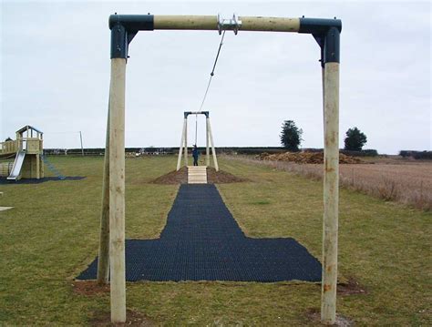 Zip Lines for parks and school playgrounds - Peak Playgrounds Ltd