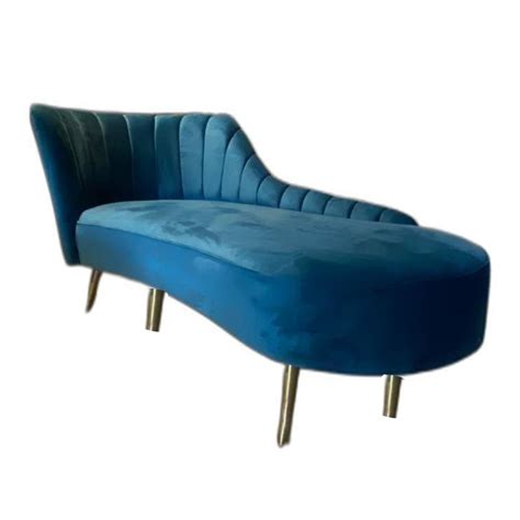 Rectangular 2 Seater Blue Wooden Lounge Sofa at Rs 38000/piece in ...