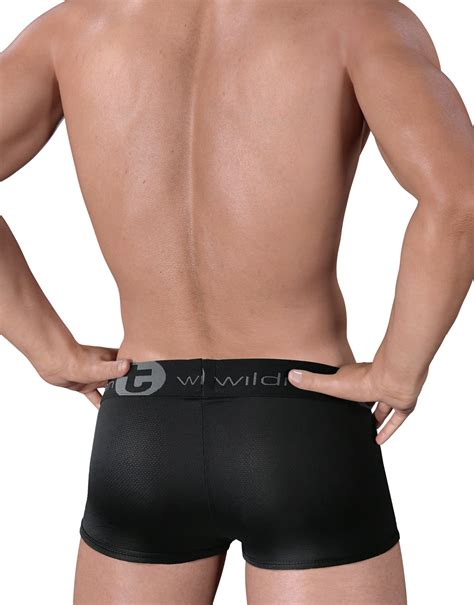 WildmanT Big Boy Mesh Pouch Boxer Brief Black