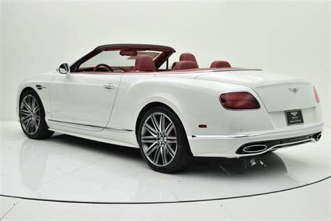 New 2016 Bentley Continental GT Speed W12 Convertible For Sale ...