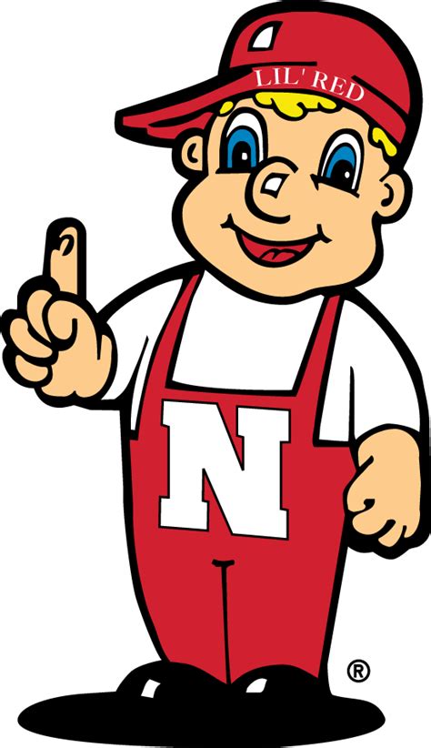 Nebraska Cornhuskers Mascot Logo - NCAA Division I (n-r) (NCAA n-r) - Chris Creamer's Sports ...