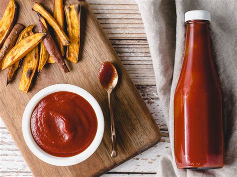 Crispy Baked French Fries - Homemade Tangy Ketchup