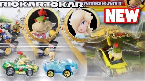 New Bowser Jr. and Rosalina Hot Wheels Karts and Gliders, Multipacks, & More | Mario Kart Hot ...