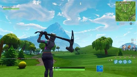 'Fortnite' Challenge: Where (And How) To Hit A Golf Ball From Tee To Green On 5 Different Holes