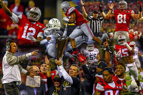 Ohio State Buckeyes OSU 2 NCAA Football National Champions Champs Fine ...