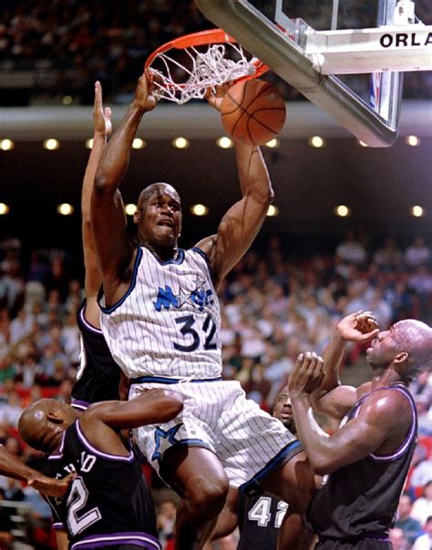 Pin on Basket | Shaquille o'neal, Shaq, Orlando magic