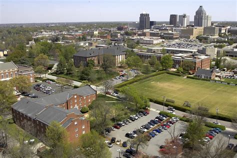 Greensboro College Campus | An Aerial shot of campus looking… | Flickr