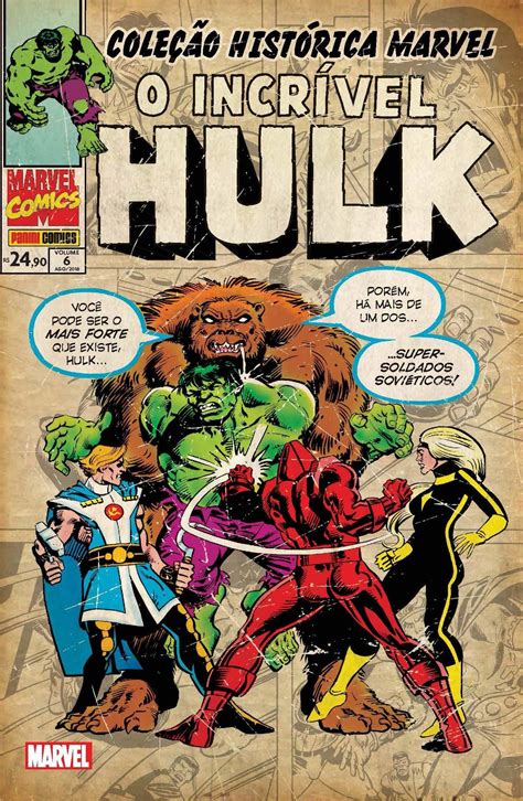 Coleção Histórica Marvel: O Incrível Hulk, Volume 6 by Bill Mantlo ...