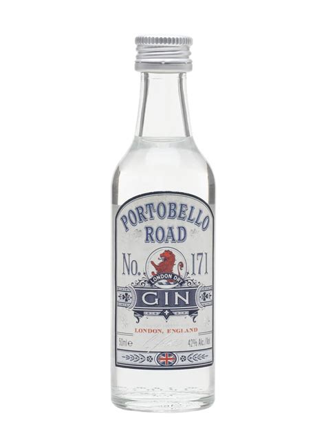 Portobello Road No.171 London Dry Gin 5cl Miniature : The Whisky Exchange