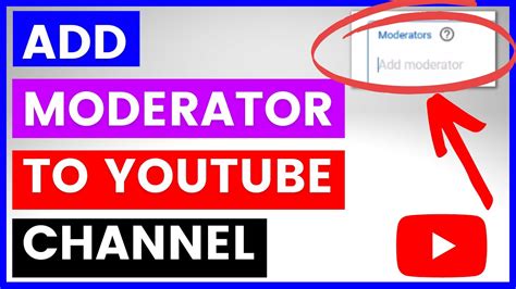 How To Add Moderators To A YouTube Channel? [in 2024] - YouTube