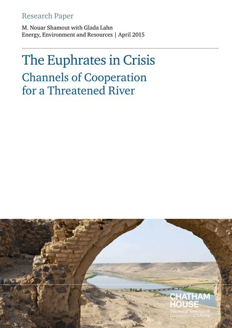 (PDF) The Euphrates in Crisis Channels of Cooperation for a Threatened ...