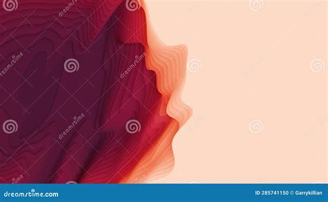 Red To Pink Paper Layers. 3D Abstract Gradient Papercut Stock Vector - Illustration of carving ...