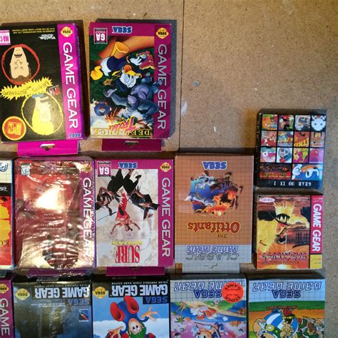 FS: boxed Sega Game Gear games - Buy, Sell, and Trade - AtariAge Forums