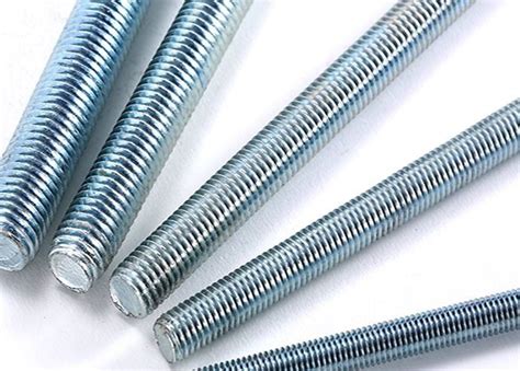 Zinc Plated Carbon Steel Full Threaded Rod For Construction Projects