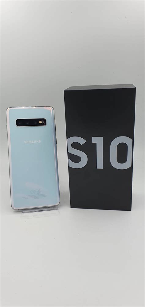 Samsung Galaxy S10 Prism White 128GB | Blue Mobile Phone