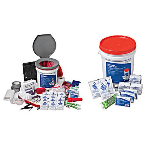 Buy Complete 25 Person, 1 Day Shelter In Place Combo Emergency Kit ...