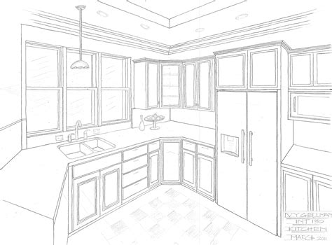 Dessin Architecture Interieur Salon - Draw Sketch Handmade Handsketch Dessin Promarker ...