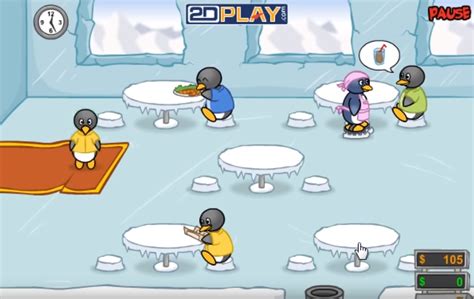 Penguin Diner Game - Play Penguin Diner Online for Free at YaksGames