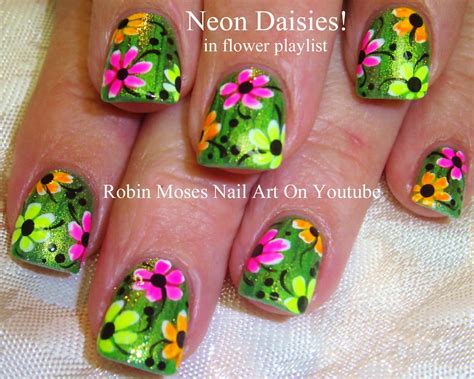 Robin Moses Nail Art: "nail art" "neon" "neon nails" "summer nail art" "neon nail designs" "neon ...