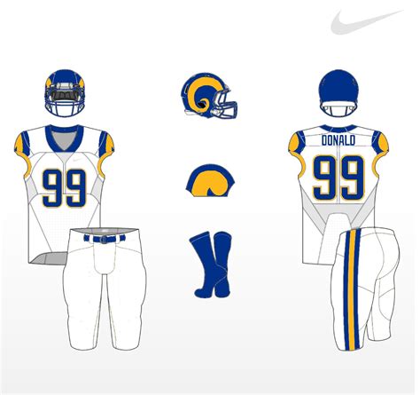 The Los Angeles Rams need a uniform repair big time - Sports Logo ...