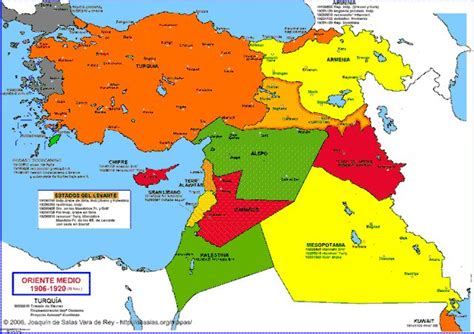 Hisatlas - Mapa de Oriente M. 1920