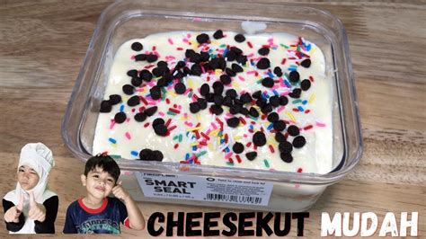 Resepi Cheesekut mudah (Chef Aisyah) Simple Cheesecuit Recipe - YouTube