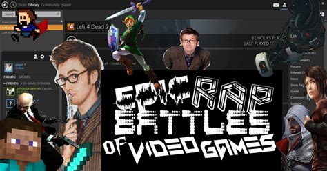 Image - Epic Rap Battles of Video Games.jpg | Epic Rap Battles of History Wiki | FANDOM powered ...