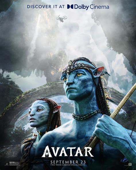 Avatar Re-Release Gets a Dolby Poster Ahead of Theatrical Debut