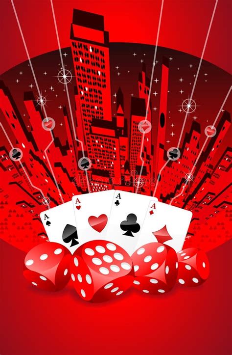 Abstract gambling design stock illustration. Illustration of card ...