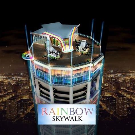 #TheRainbowSkywalk: Highest Skywalk In Malaysia Set To Open On Top Of Penang's KOMTAR Building ...