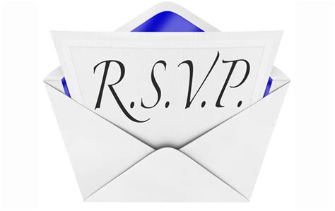 Wedding RSVP Etiquette Invitations, Guests