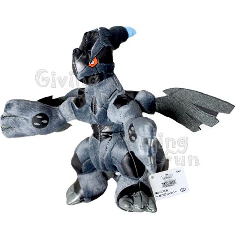 GENUINE BANPRESTO BW Pokemon 7" ZEKROM Plush Doll Toy | eBay