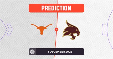 Texas vs Texas State Prediction and Tips - 1 December 2023