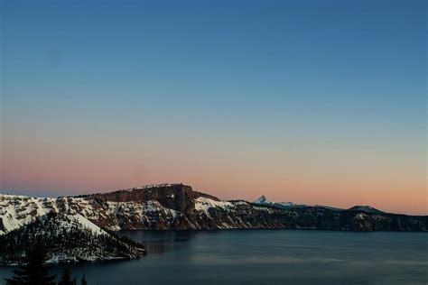 Sunrise Over Crater Lake by Amanda Richter