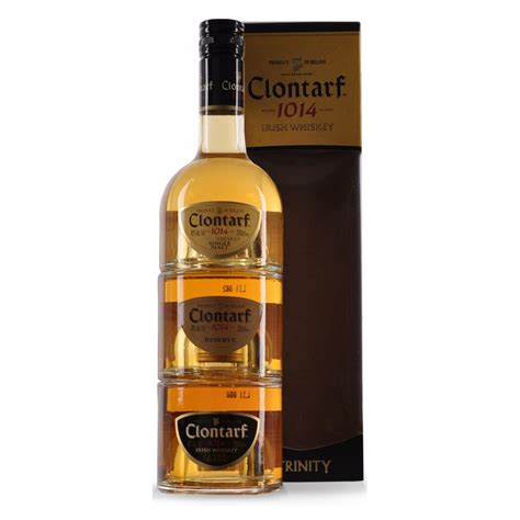 Whiskey - Irlande - Clontarf 1014 Trinity 3x20cl - Bruant Distribution