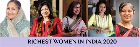 Top 5 Richest Indian Women – 2020 – Her Lyfe!