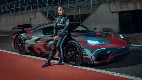 Lewis Hamilton Drives Mercedes-AMG One Hypercar After Work