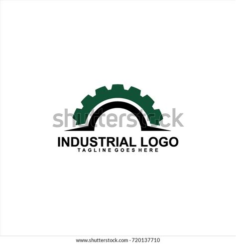 Industrial Logo Design Vector Stock Vector (Royalty Free) 720137710 ...