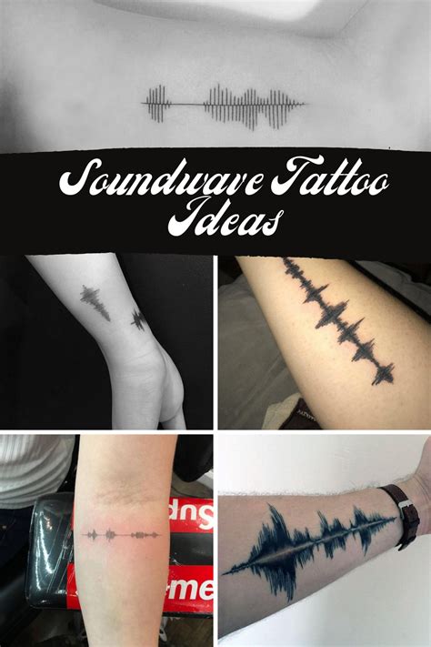 Soundwave Tattoo Ideas + How They Work - TattooGlee Voice Tattoo, Song ...