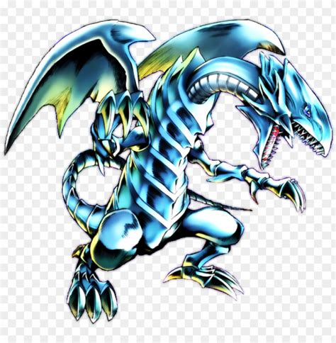 blue eyes white dragon PNG image with transparent background | TOPpng