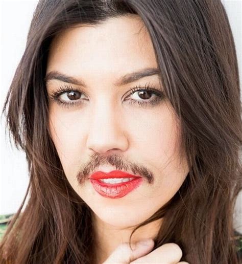 Female Celebrities With Mustache - FunnyMadWorld | Celebrities female ...