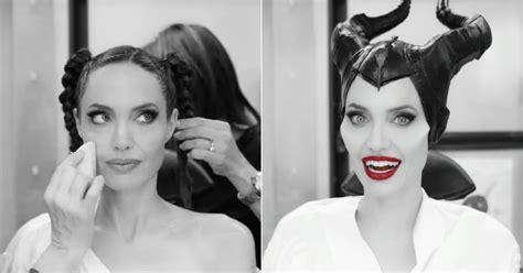 Angelina Jolie’s Maleficent Makeup Transformation Video | POPSUGAR Beauty